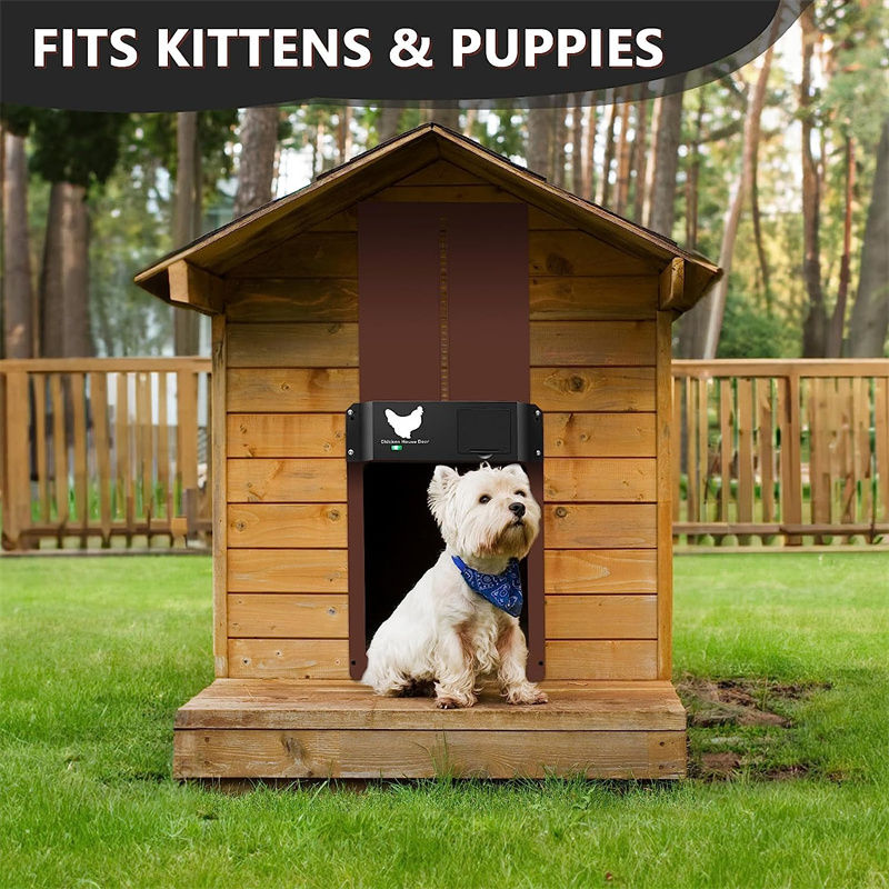 Thumbnail: Automatic Chicken Coop Door Chicken Automatic Door Light Sensing Auto Chicken Do