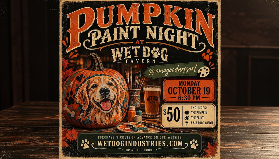 Pumpkin Paint Night