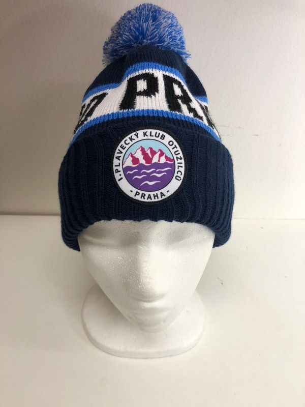 Pletená čepice 1.PKO Praha