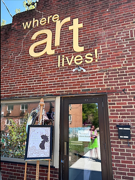 Front of the Art House building