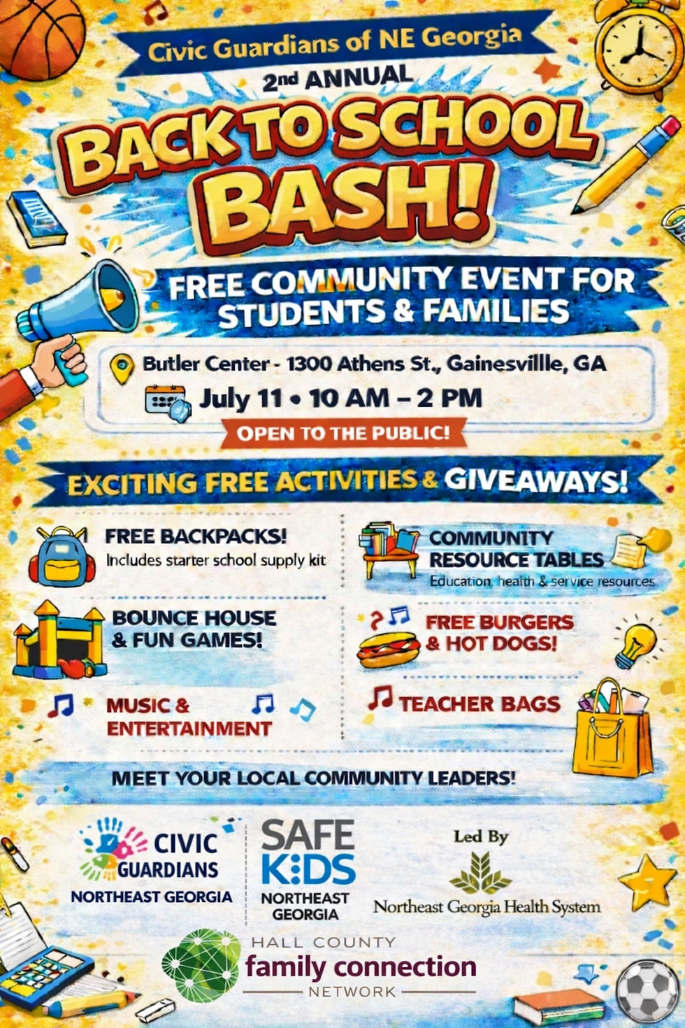 2nd Annual Back to School Bash