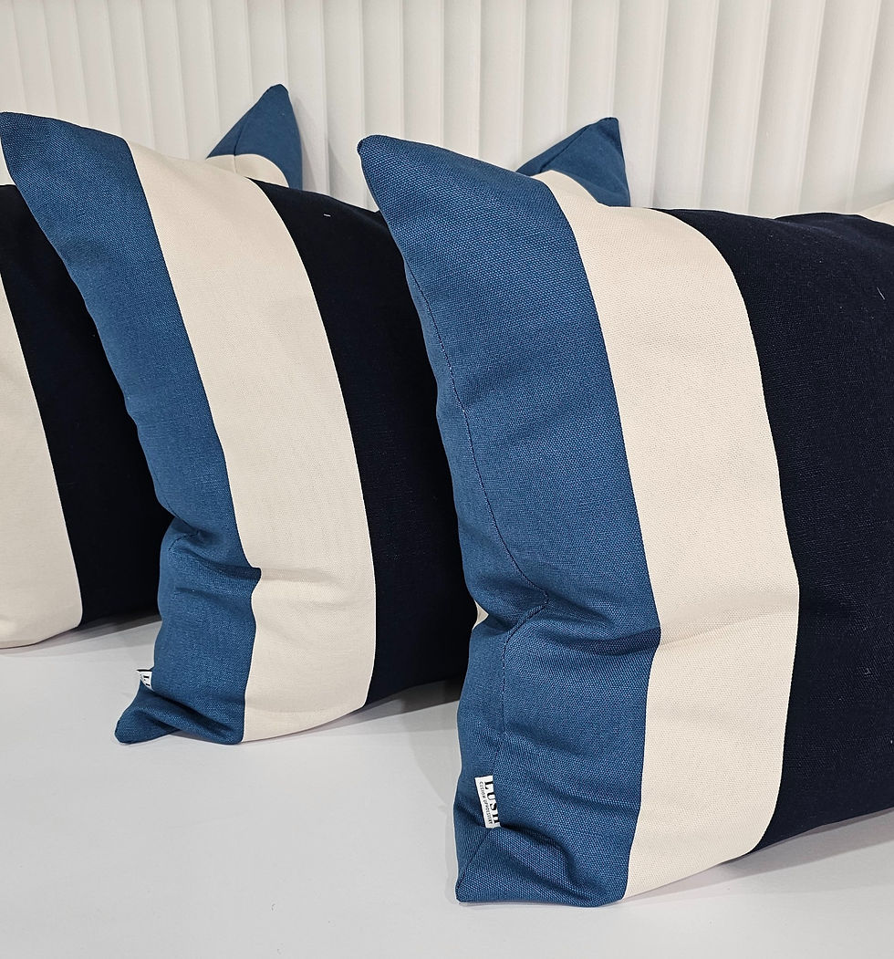 Thumbnail: Bluey Stripe Cushion Cover