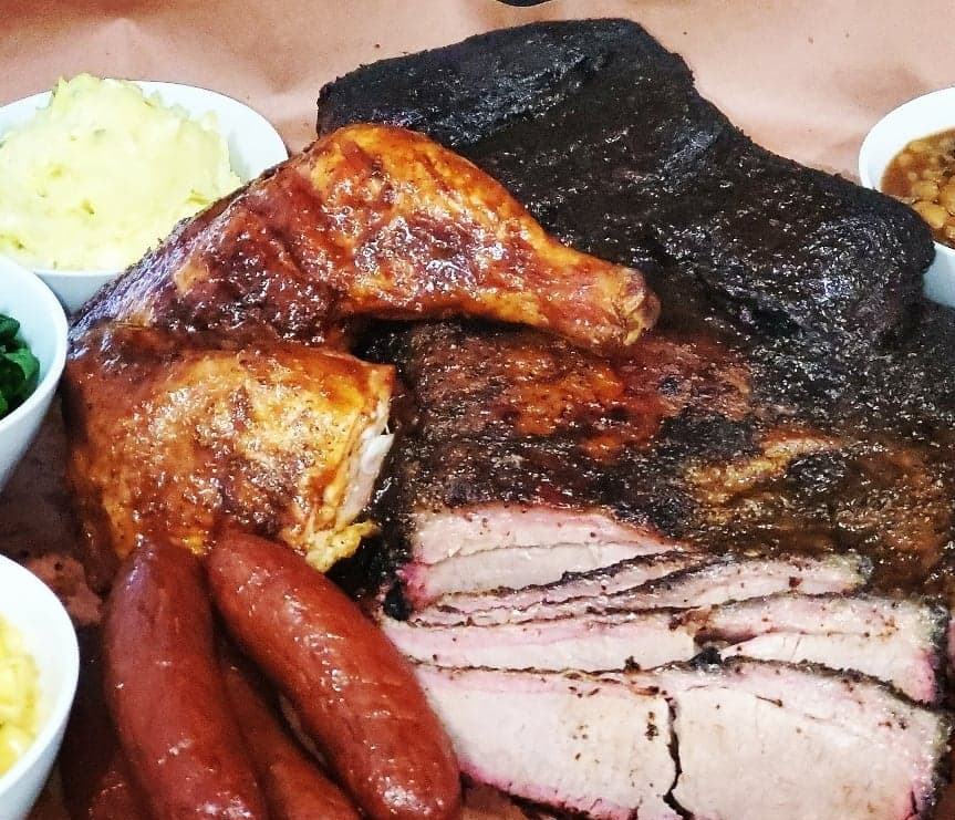 Arranged Food and Objects