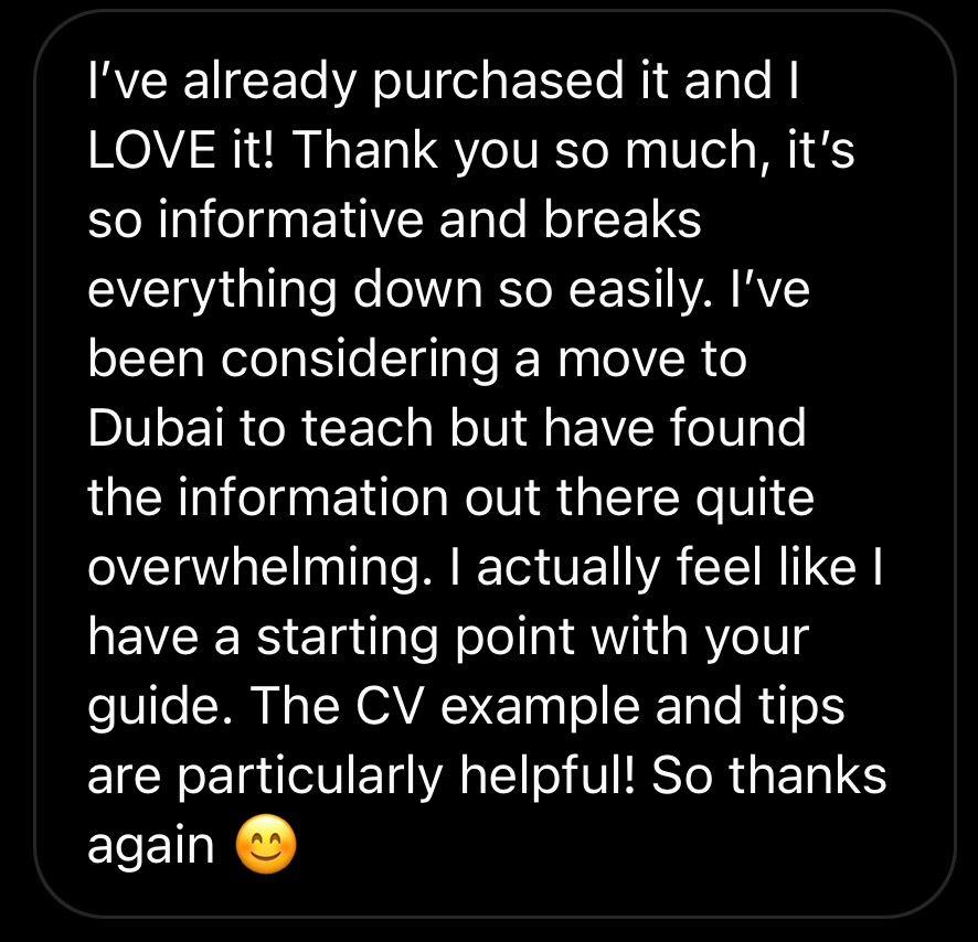 Thumbnail: A Guide To Getting A Teaching Job In UAE