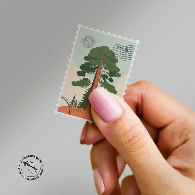 Stamp sticker, LettersLetter.com