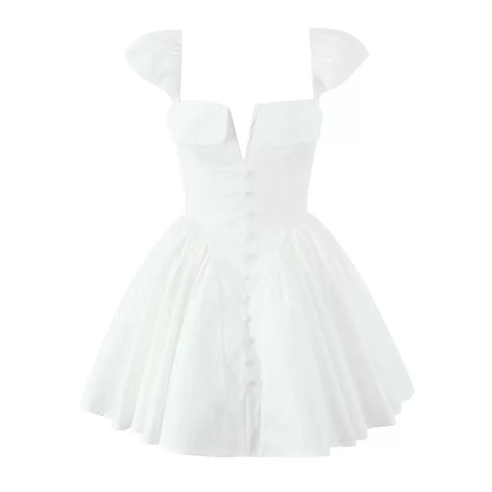 GRACEY white dress