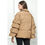 Thumbnail: Tiered Ruffle Sleeve Puffer