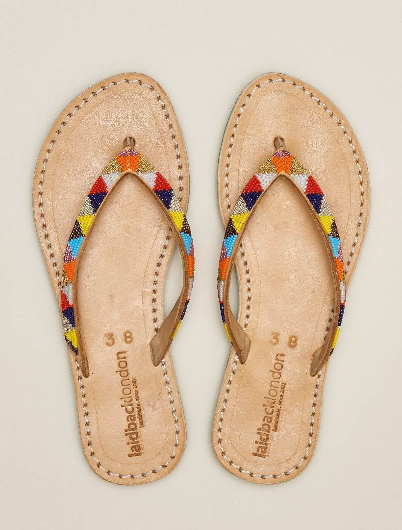 Laidback London Seri SSG Leather Sandal | apres