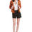 Thumbnail: LIVEN Short Jacket with Contrasting Trim