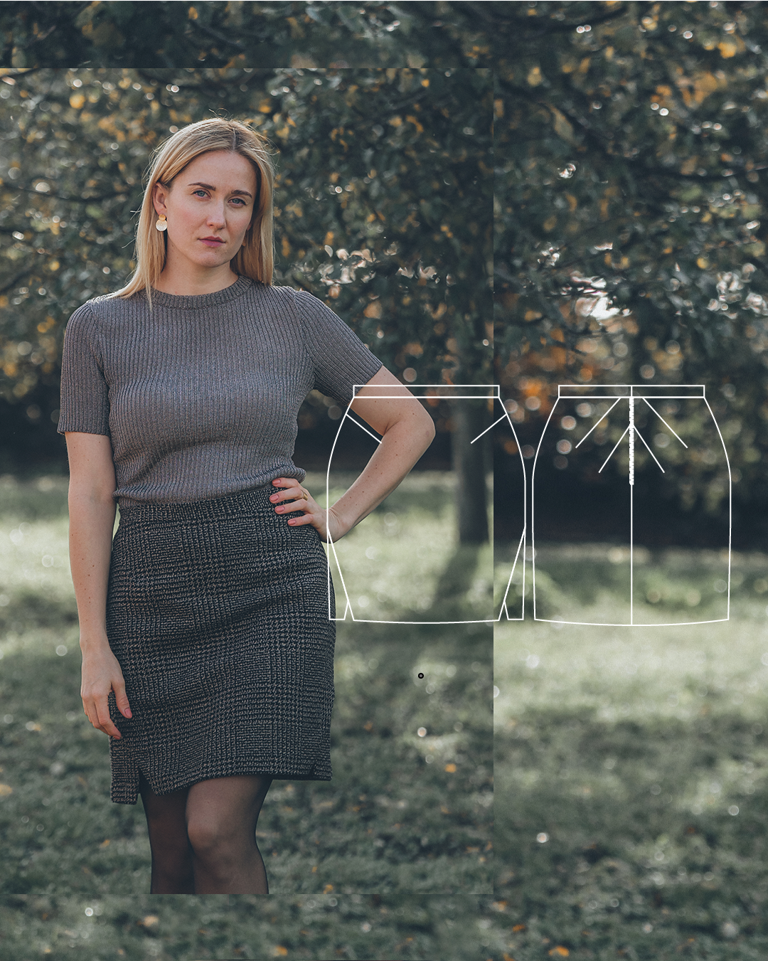 Mia skirt digital pattern