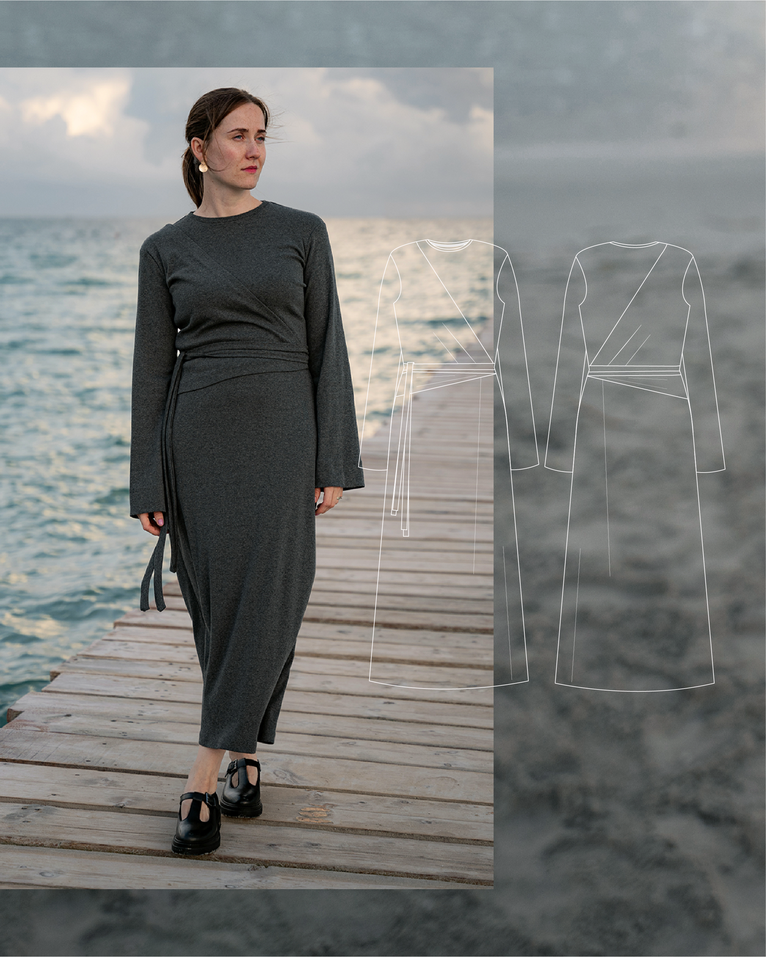 Claire Dress digital pattern