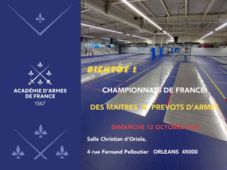 Championnats de France 2025 des maîtres et prévôts (titulaires d'un diplôme d'état)