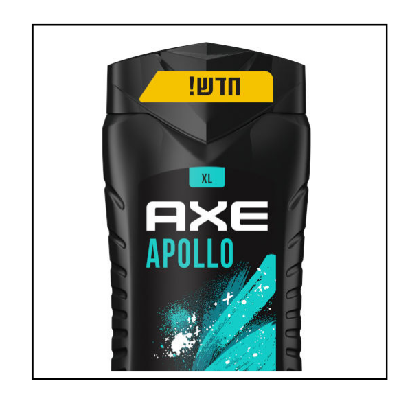 AXE – 3-in-1 جل استحمام وشامبو (Apollo) – 400 مل