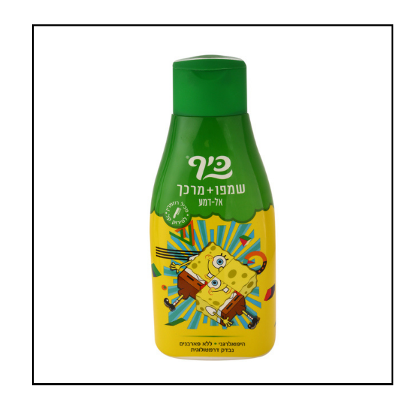 كيف شامبو + كوندشنر 2IN1 اطفال سبونج بوب 700 مل