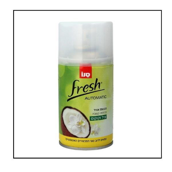 سانو فرش اوتوماتيك عبوة تعبئة برائحة فانيلا وجوز هند  250 مل