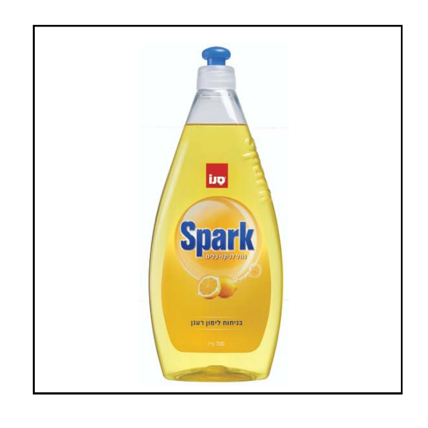 سانو سبارك – سائل جلي  برائحة  الليمون 700 مل -  تركيز 24%