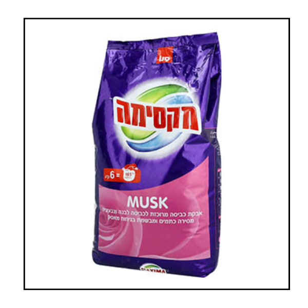 سانو مكسيما بودرة غسيل كيس 6 كغم ماسك MUSK