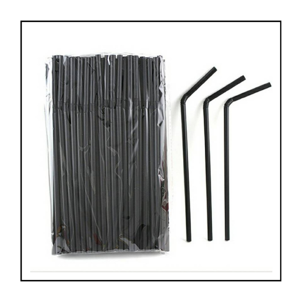 مصاص معكوف – اسود – رفيع – 400/1