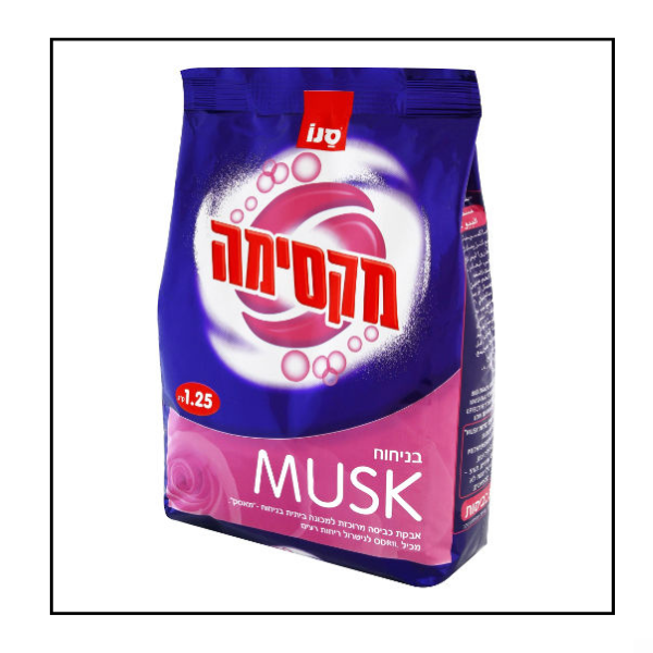 سانو مكسيما بودرة غسيل  1.25 كغم ماسك MUSK