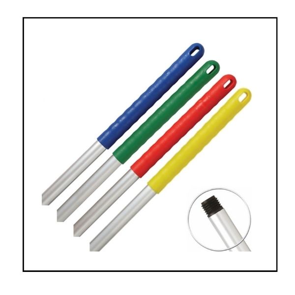 عصا معدن متين 1.45 متر برغي