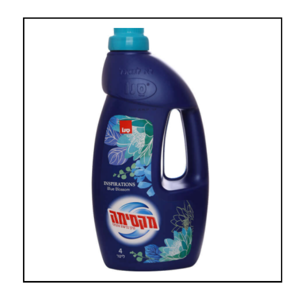 سانو مكسيما – مطري ملابس Inspirations Blue Blossom النوار الازرق، 4 لتر