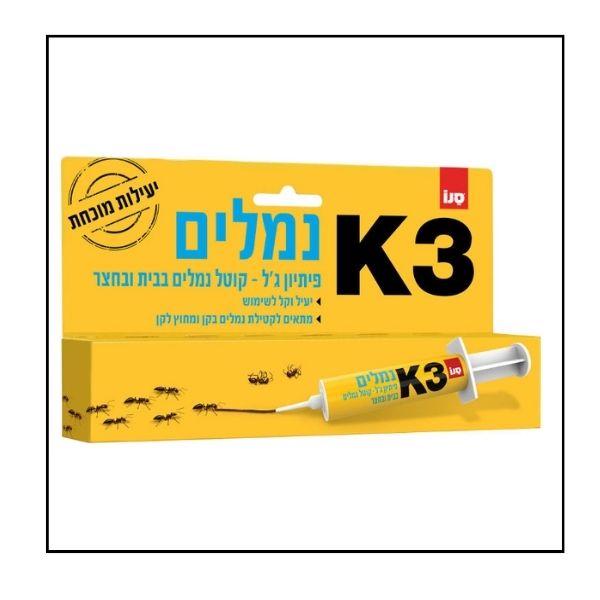 سانو K3 جل ابادة نمل (ابرة) 12 غم