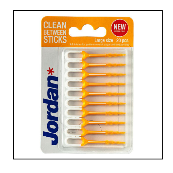 جوردان Clean Between Stick  (20 قطعة) – Large
