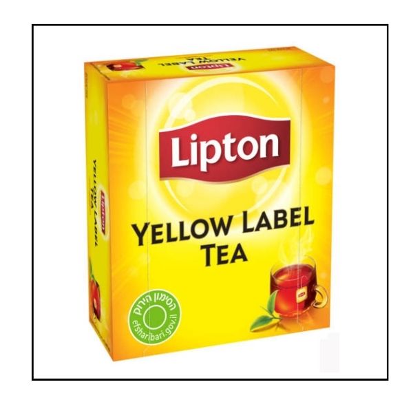 شاي ليبتون يلو ليبل أسود – 100 كيس