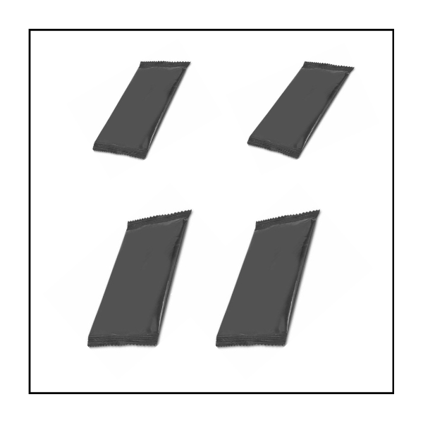 محارم مبلول مبكت شخصي 60*80 اسود 1/1000