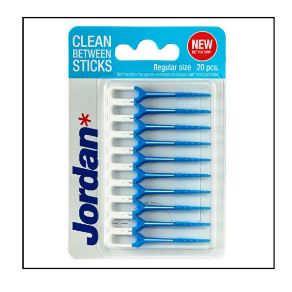 جوردان Clean Between Stick  ( 20 قطعة)