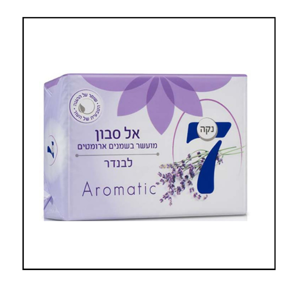 صابون قطع  نكا 7 – تنظيف وعناية بالبشرة   ليلكي  كلاسيك ، 4 × 100 غرام