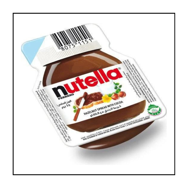 نوتيلا شوكولاتة دهن – وجبة شخصية – 120 حبة × 15 غم