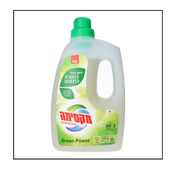 سانو جل غسيل GREEN POWER ايكولوجي 3 ليتر حتى 60 غسلة