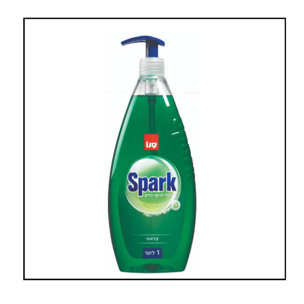 سانو سبارك – سائل جلي برائحة كلاسيك مع مضخة 1 ليتر - تركيز 24%