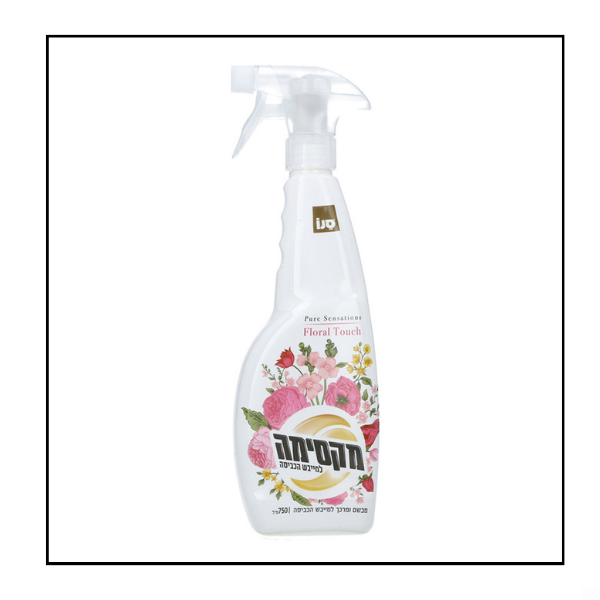 سانو مكسيما رشاش معطر للنشافة –   Floral Touch برائحة المسة وردية   750 مل