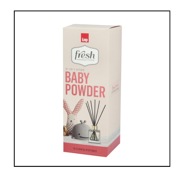 سانو فرش هوم – اعواد معطرة برائحة بودرة اطفال 100 مل
Baby Powder