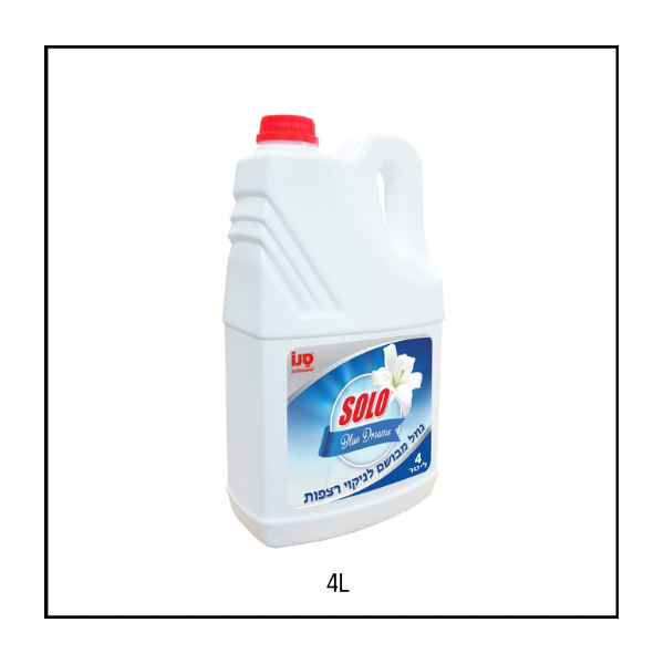 سانو بروفشنال  سولو  شامبو تنظيف الارضيات برائحة Blue Dream  العطرة  – 4 لترات 