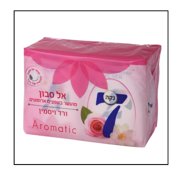 صابون نيكا – ورد وياسمين زهري، 4 × 100 غرام – عطري