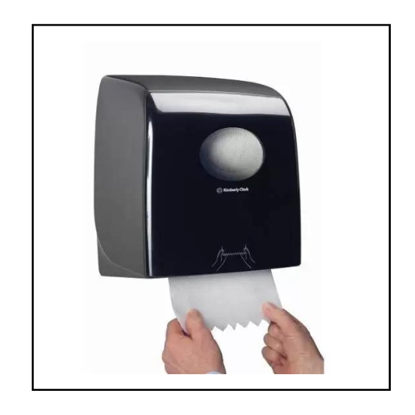 كمبرلي قاعدة مناشف ورق رول رفيع اسود KC SLIM ROLL