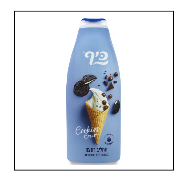 كيف مستحلب جسم مرطب برائحة  بوظة كريم بسكوت 700 مل 