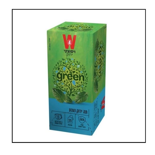 شاي فيسوسكي اخضر نعناع – 25 كيس