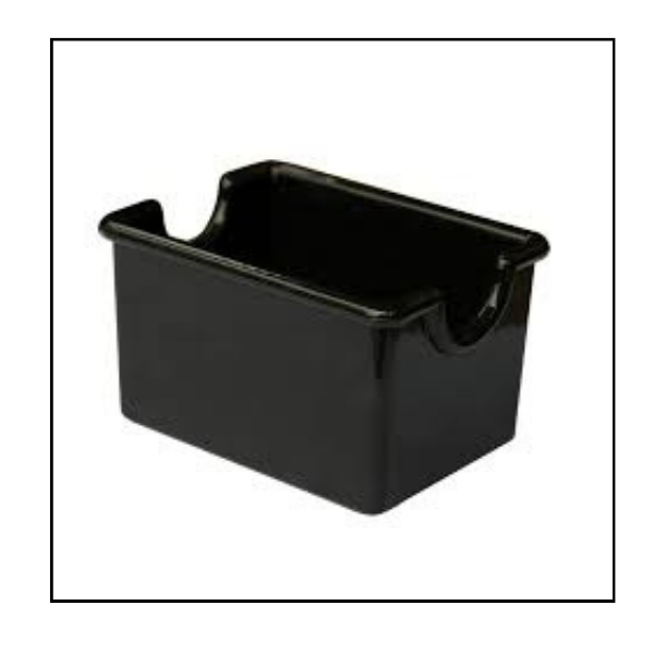 قاعدة ميلامين لوجبة السكر – أسود