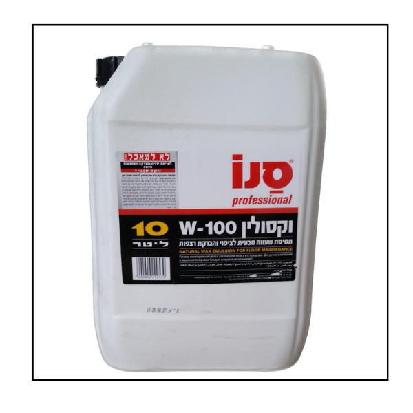 سانو بروفيشونال  W-100 فاكسولين واكس لتلميع الارضيات 10 ليتر