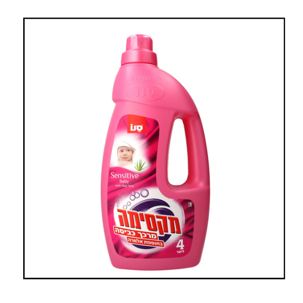 سانو مكسيما – مطري ملابس سينسيتيف زهري، 4 لتر