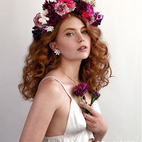 Grace of a Wildflower: Interview with Malvie Magazine, Paris