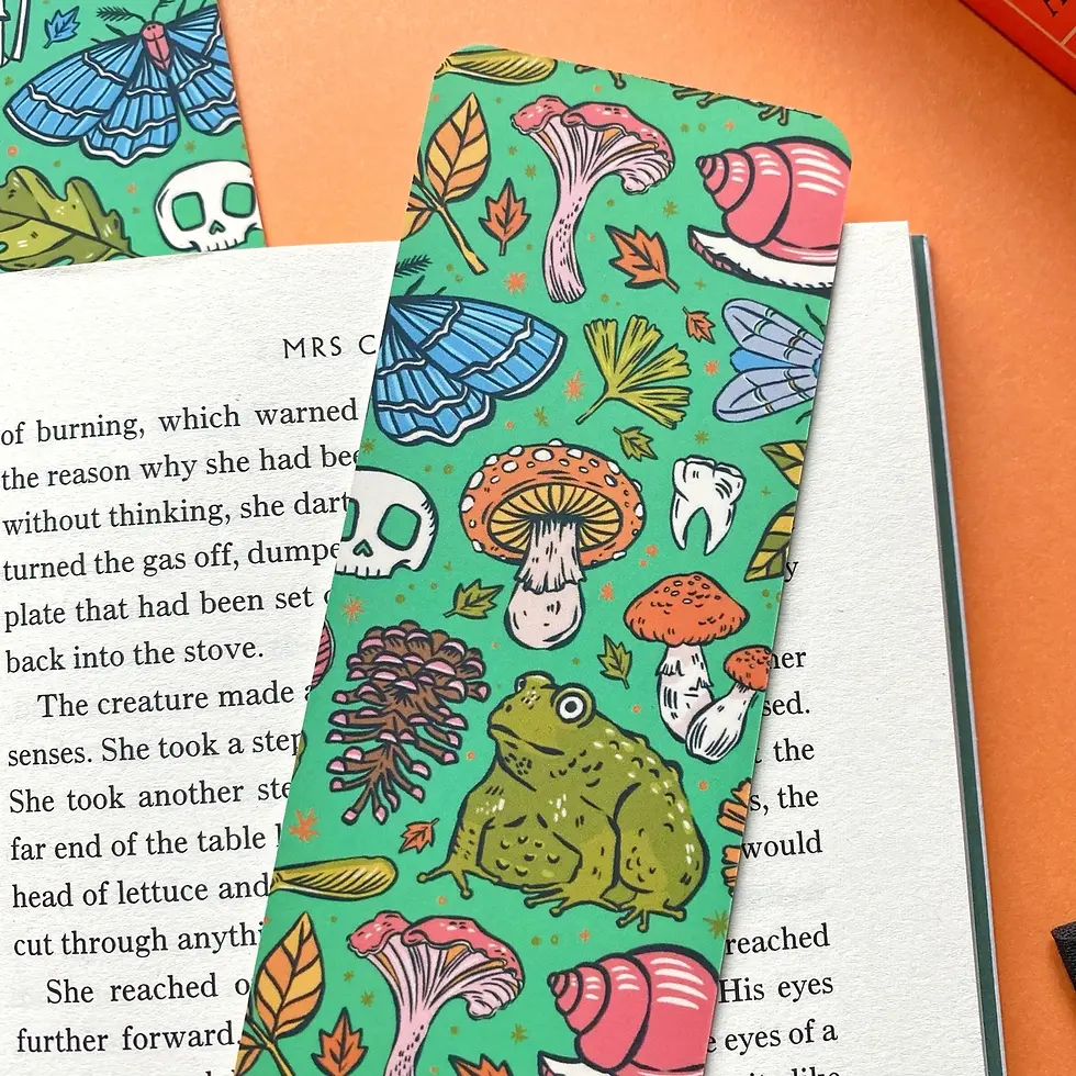 Thumbnail: Woodland Toad Bookmark