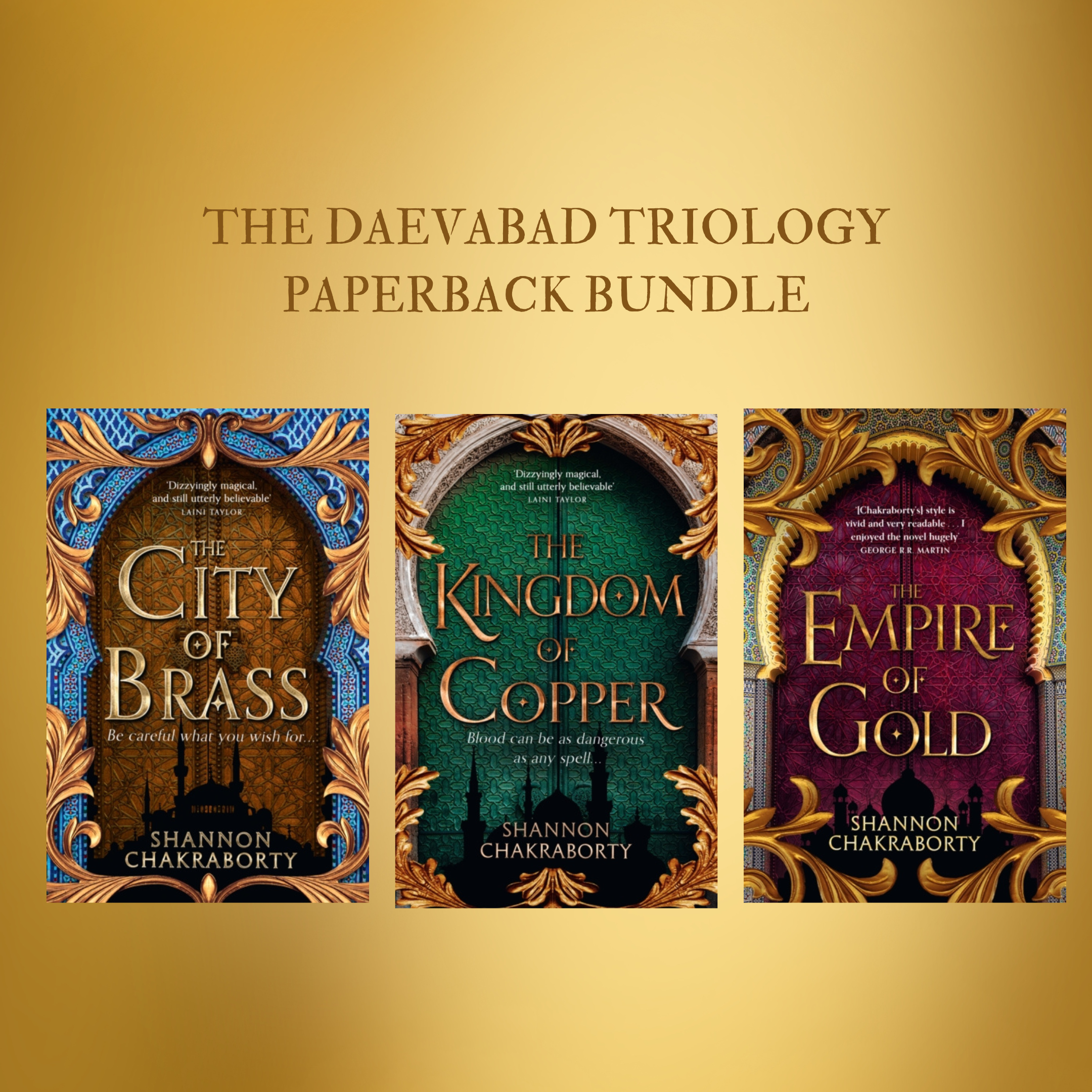The Daevabad Trilogy by Shannon Chakraborty