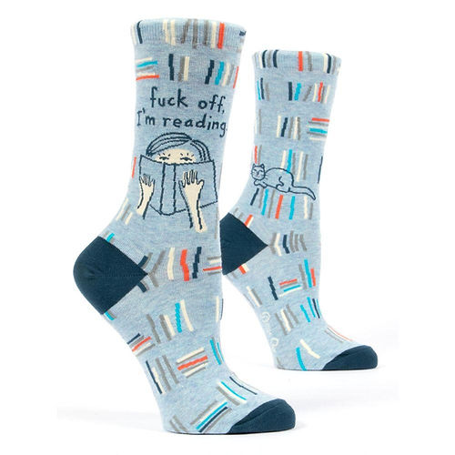 F Off I'm Reading Ankle Socks