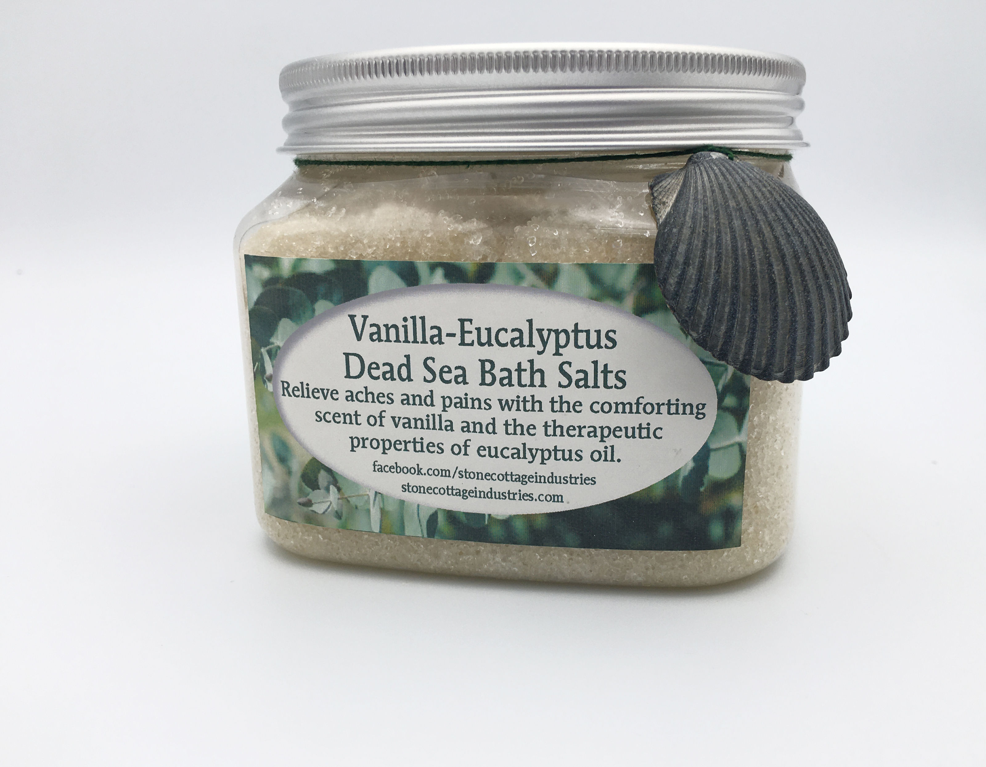 Vanilla Eucalyptus Dead Sea Bath Salts