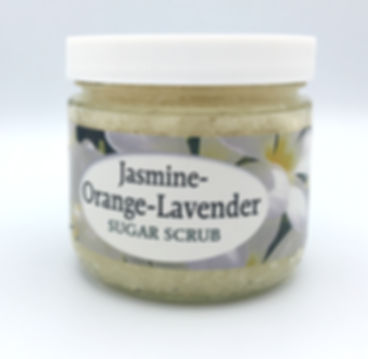 Jasmine-Orange-Lavender Sugar Scrub
